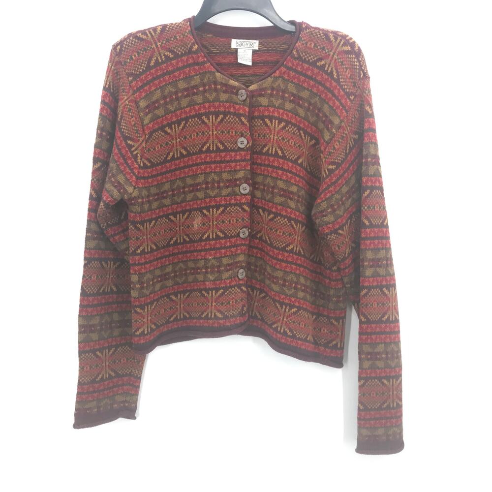 SKYR Long Sleeve Button Front Cardigan Sweater